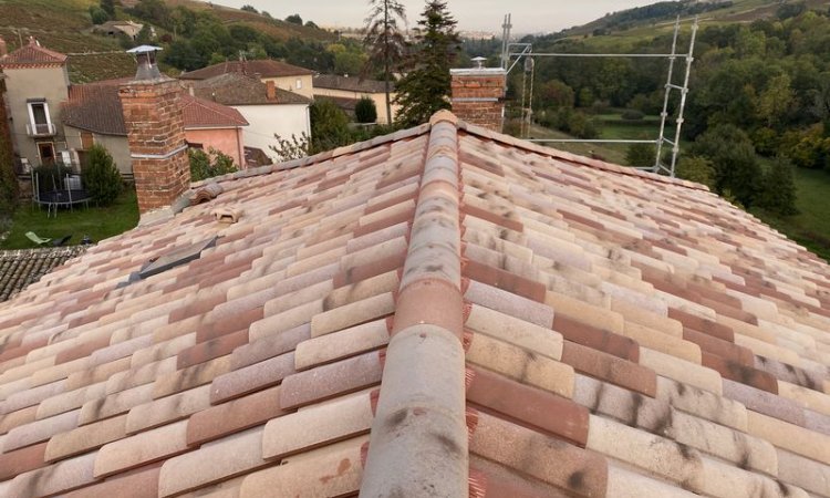 Réfection de toiture, KMC Toiture Le Perréon